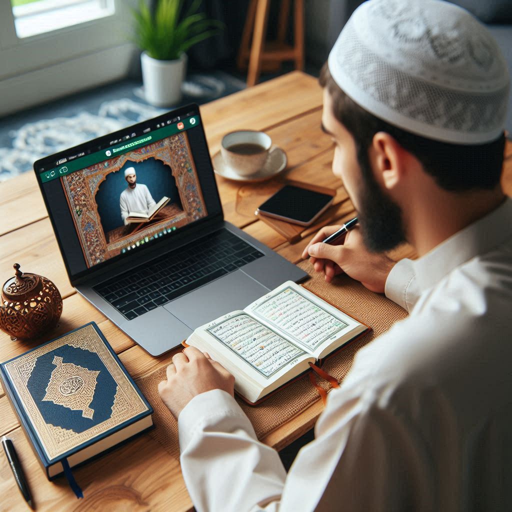 Quran recitation with proper Tajweed