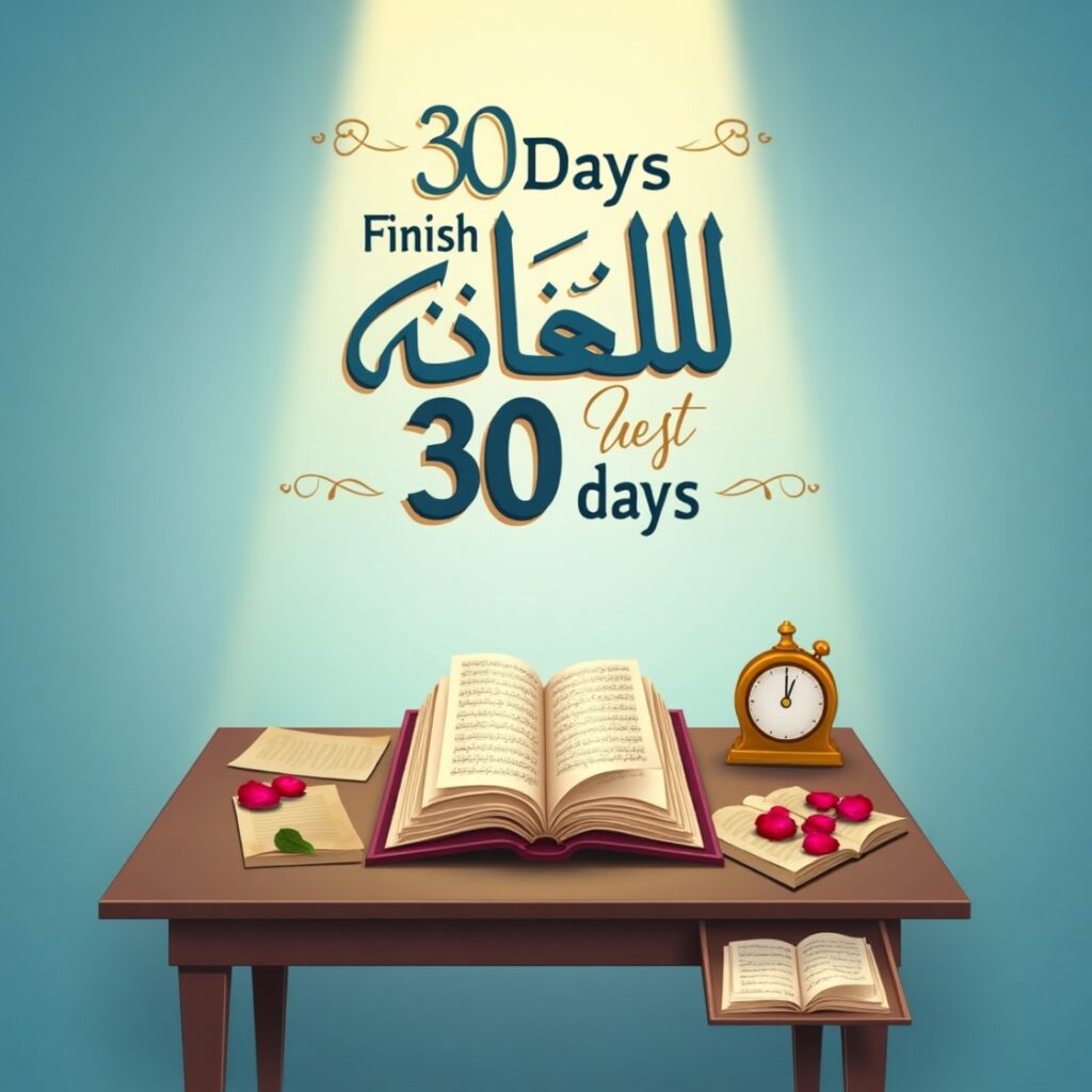 How to Finish Quran in 30 days,finish Quran - 30 Days, One Goal: How to Finish Quran in 30 days - IJAAZAH 30 Days, One Goal How to Finish Quran in 30 days