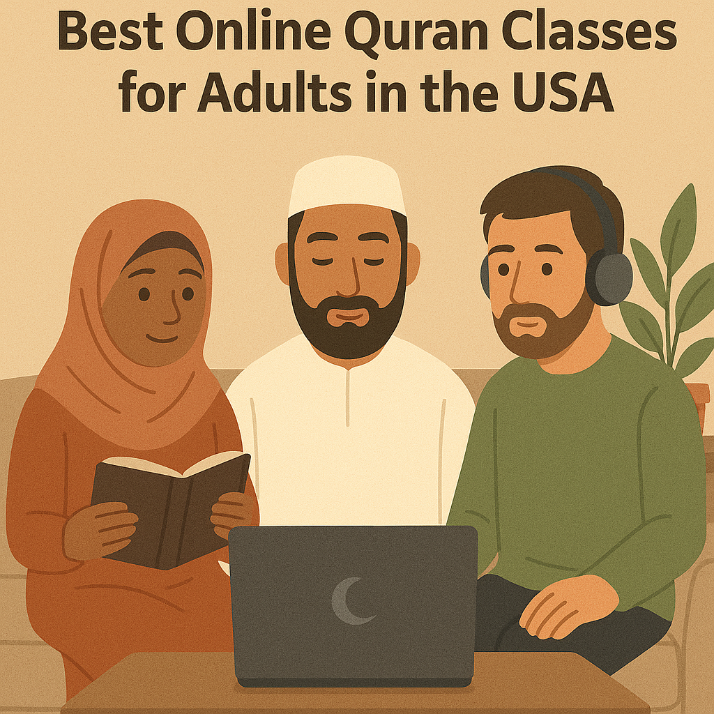 Online Quran Classes for Adults - Best Online Quran Classes for Adults in the USA - IJAAZAH You’re an adult living in the USA. You want to learn the Qur’an.