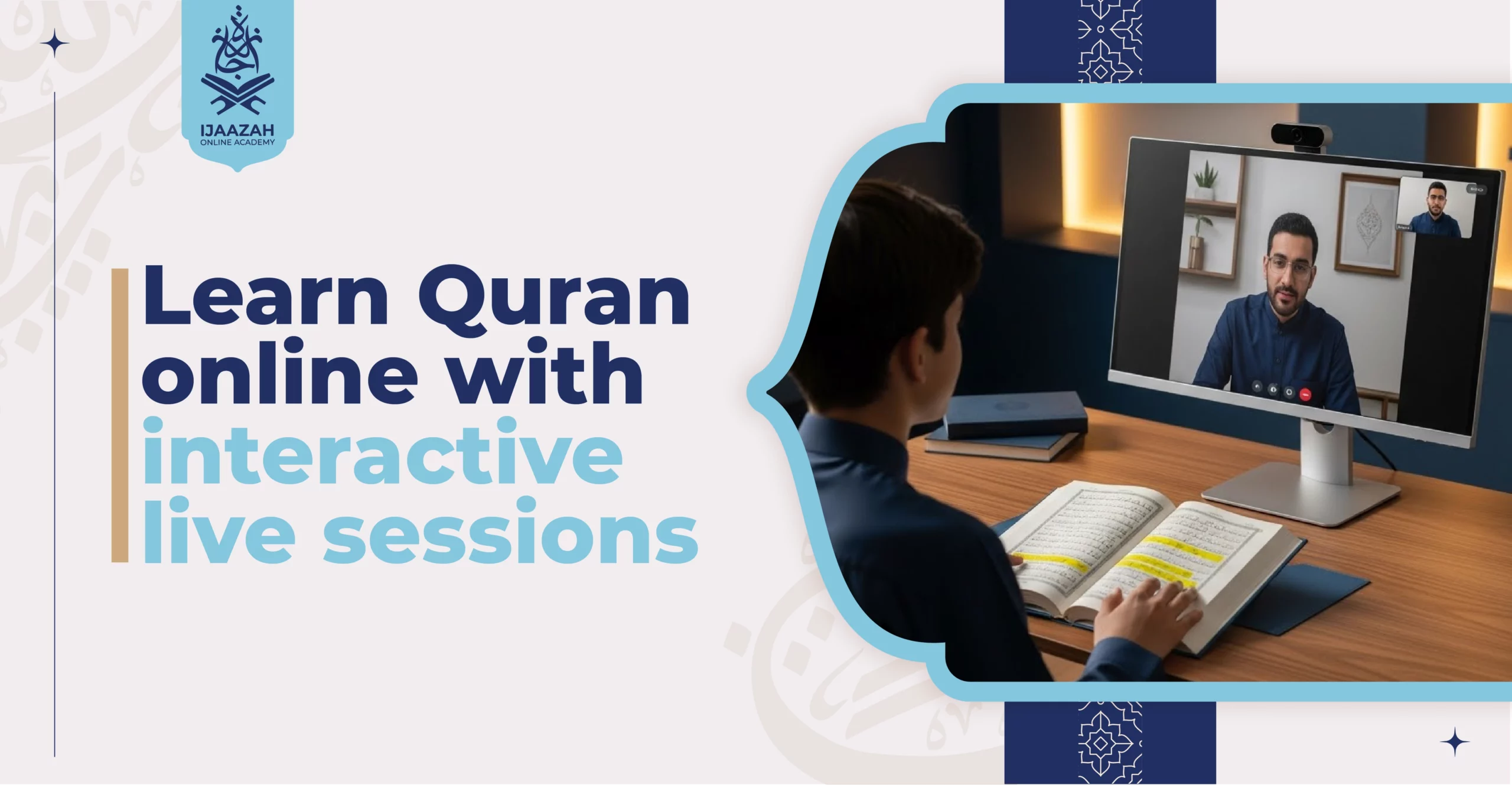 Learn Quran online with interactive live sessions