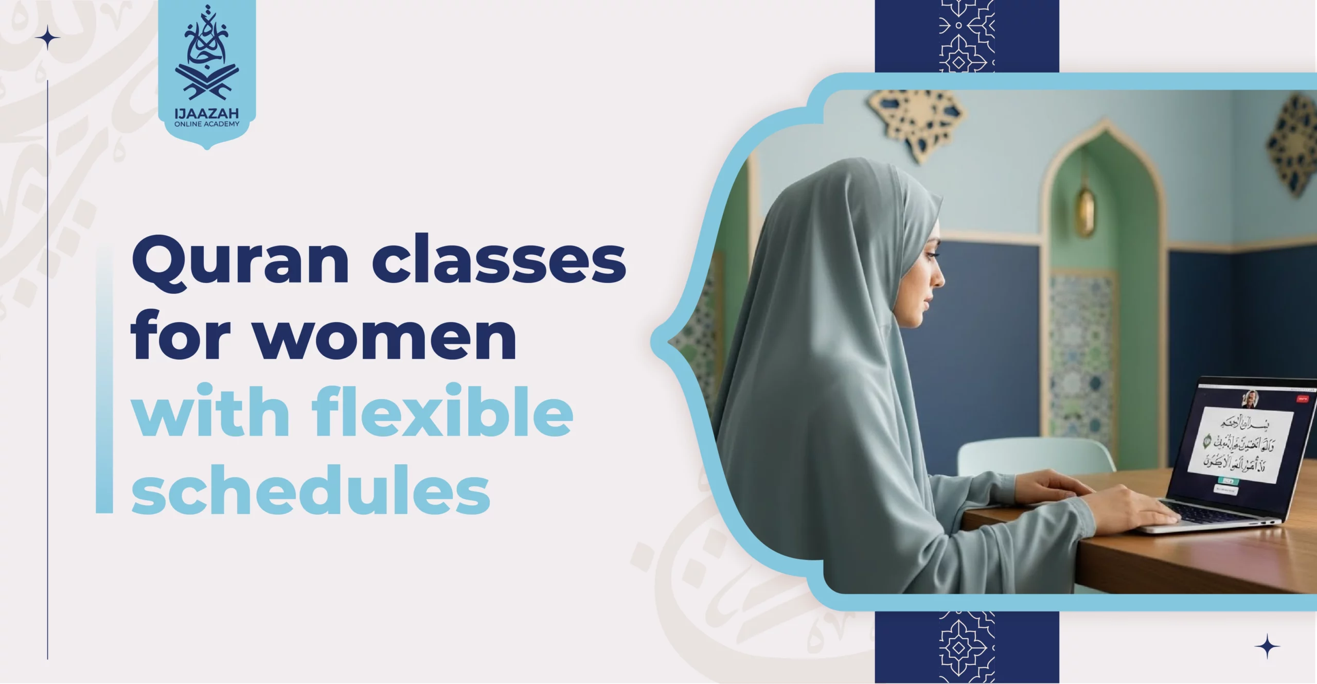 Quran classes for women with flexible schedules