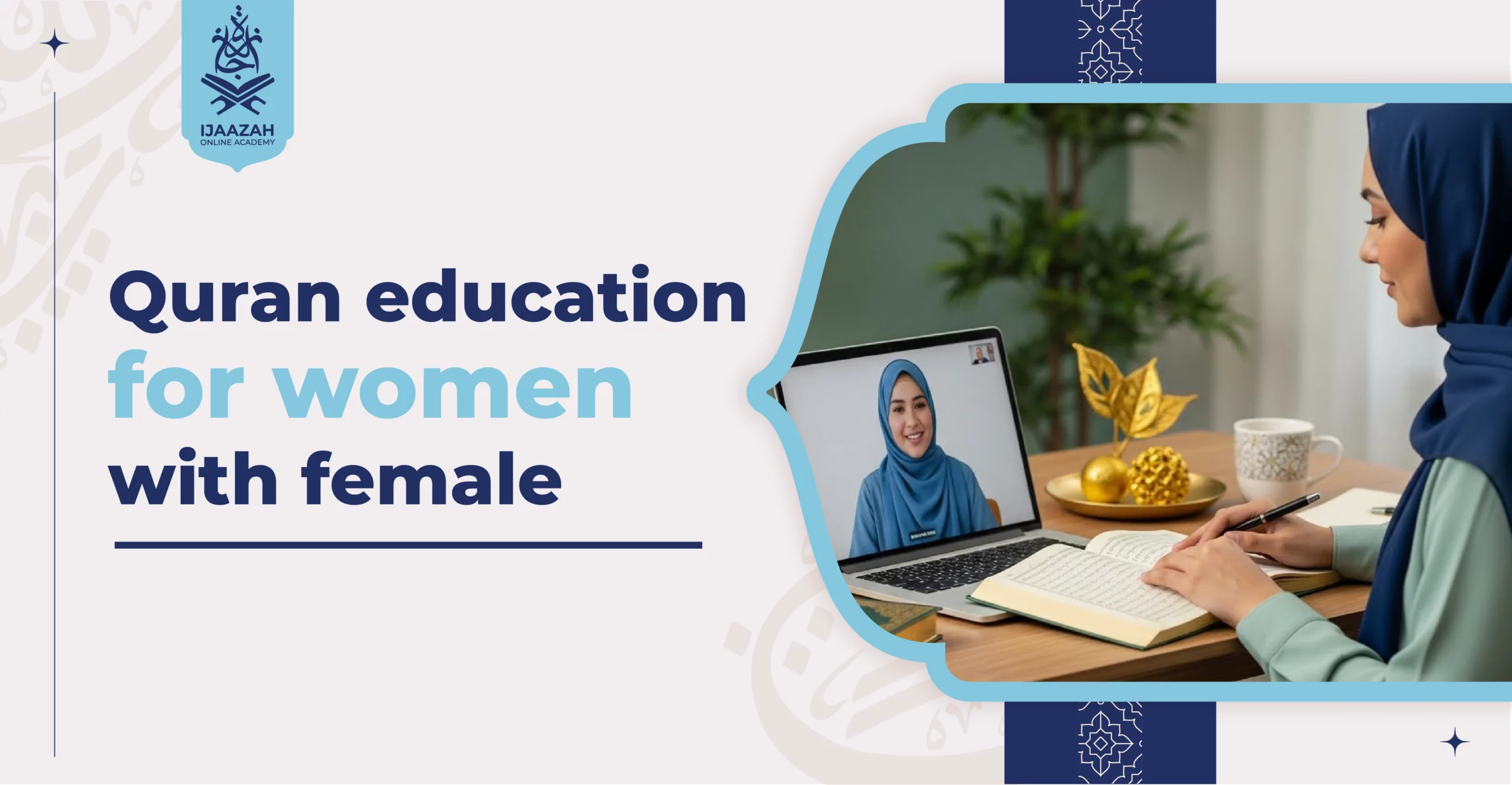 Quran education for women with female instructors