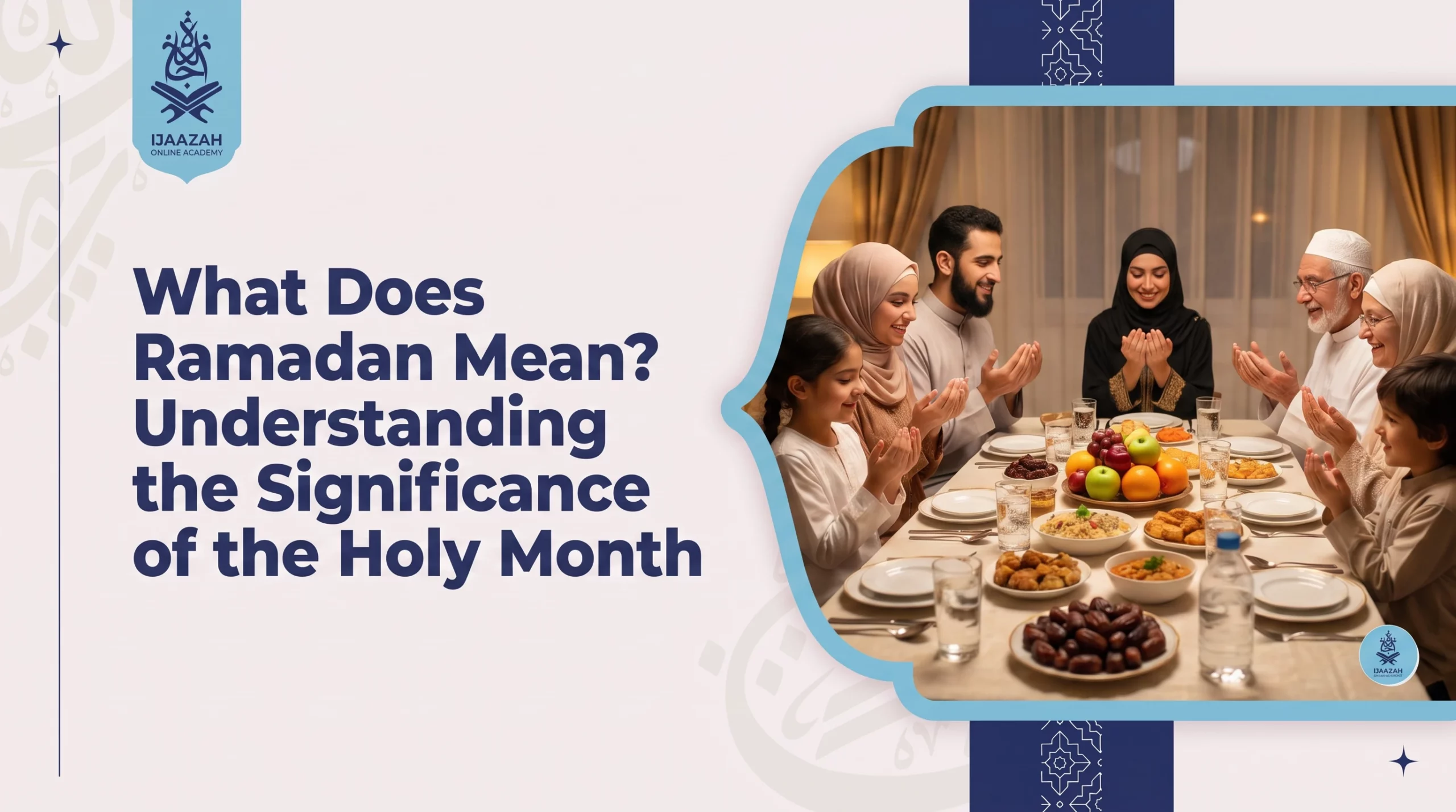 What Does Ramadan Mean The Explanation You Give Colleagues Versus the One You Actually Need