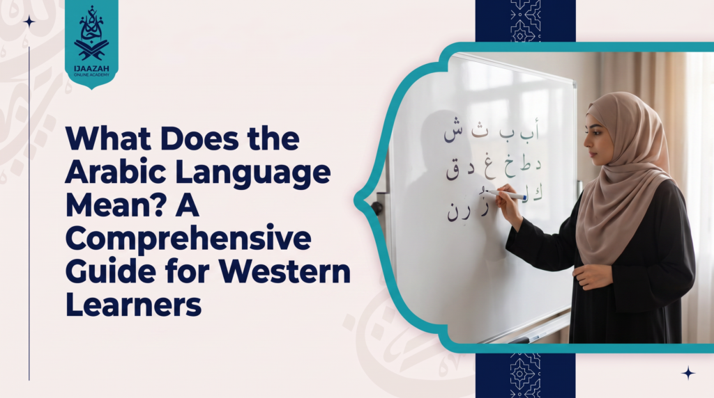 What Does the Arabic Language Mean The Identity Question Behind the Grammar Question